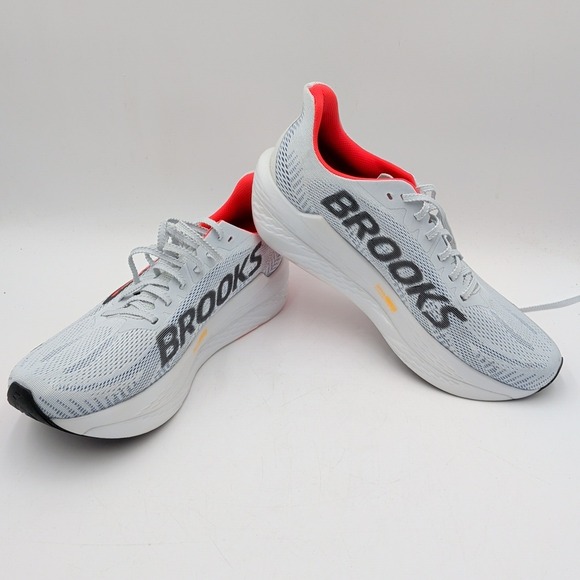 Brooks Hyperion Max 2 Men's 10.5 Running Shoes White Illusion Coral NEW w/ Box - Picture 7 of 10
